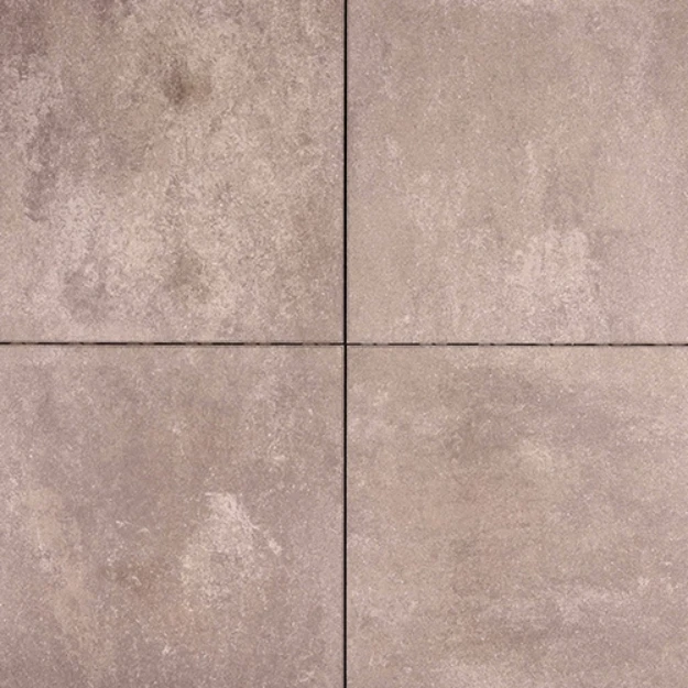Afbeeldingen van Trippel T  60x60x4 Taupe beschermfactor 25