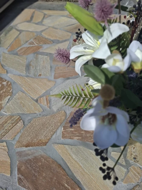 Afbeeldingen van Flagstones 1,5 - 3cm Gobi Yellow