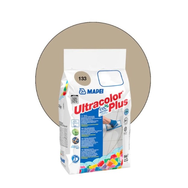 Afbeeldingen van Voeg Ultra color plus Sabbia no 133  5 kg